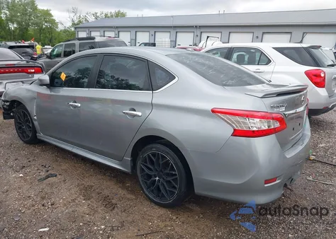 2013 Nissan Sentra Sr из США, поврежденный, VIN 3N1AB7AP6DL619488